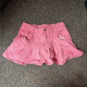 SHEIN Pink Mini Skirt